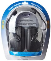 Howard Leight Impact Pro Elektronischer Gehörschutz mit Noise Cancelling 3,5 mm.