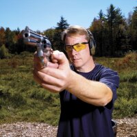 Faltbarer Gehörschutz Impact Sport von Howard Leight, grün, 1 Stück, 25 dB SNR R