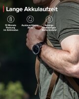 Suunto Core Outdoor Uhr All Black mit Höhenmesser Kompass Barometer Gewi. Gr. 20