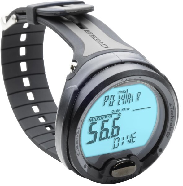 Cressi since 1946 - Leonardo Diving Computer - Air/Nitrox/Depth Gauge Mode - Bla