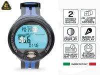 Cressi since 1946 - Leonardo Diving Computer - Air/Nitrox/Depth Gauge Mode - Bla