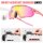 X-TIGER Sportbrille Fahrradbrille UV400 mit 5 Wechselgläser TR90 Rahmen Herren D