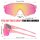 X-TIGER Sportbrille Fahrradbrille UV400 mit 5 Wechselgläser TR90 Rahmen Herren D
