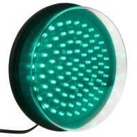 PrimeMatik LED Ampel Ersatz Grün Frontoptik IP65...