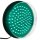 PrimeMatik LED Ampel Ersatz Grün Frontoptik IP65 Wasserdicht 220V AC 90mm Tiefe.
