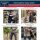 Lee Cooper Herren Arbeitshose Cargo Schwarz mit robusten Kniepolstertaschen W42.