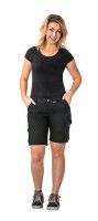 Planam Norit Damen Shorts Schwarz Schwarz Größe XS 6460040 Short schwarz/schwarz