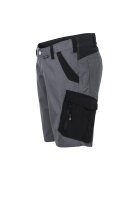 Planam Norit Damen Arbeitsshort Schiefer Schwarz mit Elastischen Einsätzen L das