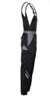 Planam Highline Latzhose Arbeitshose Schwarz Schiefer Zink mit vielen Taschen 68