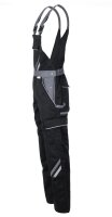 Planam Highline Latzhose Arbeitshose Schwarz Schiefer Zink mit vielen Taschen 68