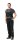 Planam Highline Latzhose Arbeitshose Schwarz Schiefer Zink mit vielen Taschen 68