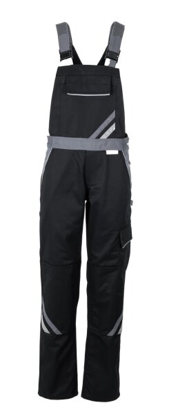 Damen Arbeitslatzhose Planam Highline Latzhose Schwarz Schiefer Zink Größe 40 XL