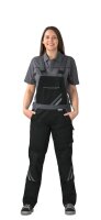 Damen Arbeitslatzhose Planam Highline Latzhose Schwarz Schiefer Zink Größe 40 XL