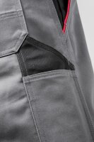 Planam Highline Latzhose Arbeitshose robust mit Knietaschen schwarz schiefer 64.