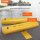 VEVOR Hochwasser Schutzbarrieren 4x wassergefüllt stark PVC 1220x250x170 mm gelb