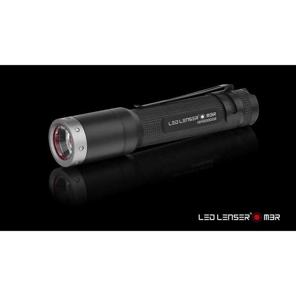 Ledlenser M3R Taschenlampe Aluminium schwarz High Power LED 200 Lumen leich Box.