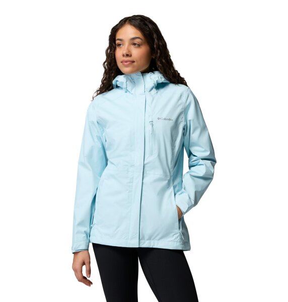 Columbia Damen Regenjacke Pouring Adventure 3 wasserdicht marine leicht M 1,91 k
