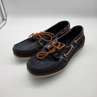 BluePort Bootsschuh Vermont navyblau orange helle Sohle...