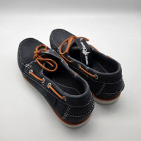 BluePort Bootsschuh Vermont navyblau orange helle Sohle Original online . Gr. 39