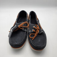 BluePort Bootsschuh Vermont navyblau orange helle Sohle Original online . Gr. 39