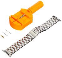 Schwarzes Apple Watch Band EV-018, kompatibel mit...