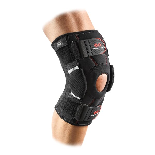 McDavid 422R Kniestütze Stabilisierung Kniebandage mit Scharnieren Schwarz 1.95.