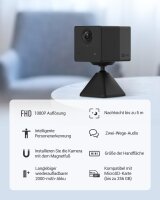 EZVIZ 1080P WiFi IP Überwachungskamera mit PIR-Bewegungserkennung und Infrarot-N