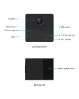 EZVIZ 1080P WiFi IP Überwachungskamera mit PIR-Bewegungserkennung und Infrarot-N