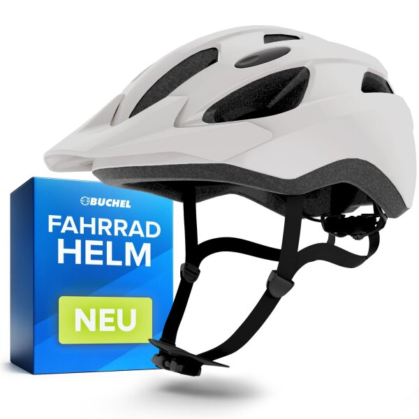 BÜCHEL Fahrradhelm mit In-Mould-Technologie – für Kinder & Erwachsene M 52-57 cm
