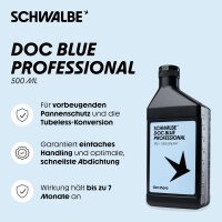 Schwalbe Doc Blue Tyre Sealant Reifendichtmittel für Tubeless Fahrrad Weiß EAN .