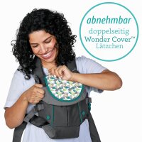 INFANTINO Swift Classic Carrier – ergonomische Babytrage mit 2 Tragepositionen u