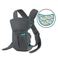 INFANTINO Swift Classic Carrier – ergonomische Babytrage mit 2 Tragepositionen u