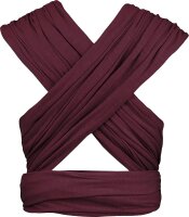 manduca Sling Babytragetuch > Berry < Elastisches Tragetuch für Neugeborene ab G