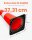 VEVOR Sicherheitskegel, 75 x 37 x 37 cm Verkehrskegel, orangefarbene PVC-Baukege