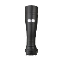 Dunlop Purofort+ Sicherheits-Gummistiefel Schwarz Rot Stahlkappe Slip On Gr. 50
