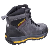 CAT Workwear Herren Sicherheitsschuh Grau Vollnarbenleder...