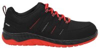ELTEN Sicherheitsschuhe MADDOX black-red Low ESD S3, Herren, Textil, Stah Gr. 43