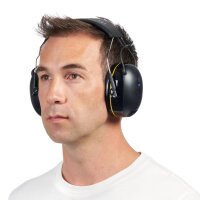3M WorkTunes Connect Kapselgehörschutz mit Bluetooth Mikrofon schw Einheitsgröße