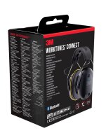 3M WorkTunes Connect Kapselgehörschutz mit Bluetooth Mikrofon schw Einheitsgröße