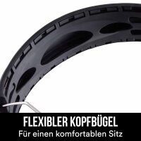 3M WorkTunes Connect Kapselgehörschutz mit Bluetooth Mikrofon schw Einheitsgröße