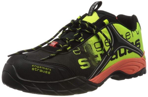 Engelbert Strauss Merak S1 Sicherheitshalbschuhe mit Stahlkappe Schwarz G Gr. 44