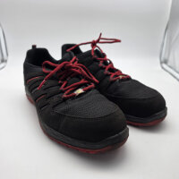ELTEN Maddox S3 Sicherheitshalbschuhe Schwarz Rot ESD Stahlkappe Größe EN Gr. 43