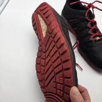 ELTEN Maddox S3 Sicherheitshalbschuhe Schwarz Rot ESD Stahlkappe Größe EN Gr. 43