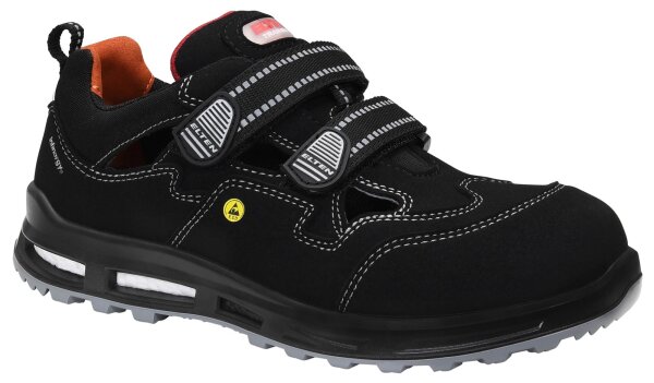 ELTEN Scott XXT ESD S1P Sicherheitssandale schwarz Textil atmungsaktiv in Gr. 40