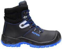 ELTEN Alessio XW Mid Sicherheitsschuhe S3 Stahlkappe Leder Schwarz Blau C Gr. 46
