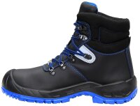 ELTEN Alessio XW Mid Sicherheitsschuhe S3 Stahlkappe Leder Schwarz Blau C Gr. 46