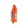 Blaklader 3308 Damen Sweatshirt Hoher Kragen Hi Vis Orange 100% Polyester Gr. M