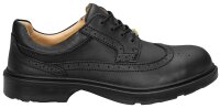 ELTEN Sicherheitshalbschuhe OFFICER ESD S2 Schwarz Leder Herren Stahlkapp Gr. 46