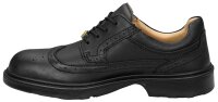 ELTEN Sicherheitshalbschuhe OFFICER ESD S2 Schwarz Leder Herren Stahlkapp Gr. 46