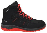 ELTEN MADDOX Sicherheitsschuhe Herrenschuhe schwarz rot Mid ESD S3 Stahlk Gr. 43